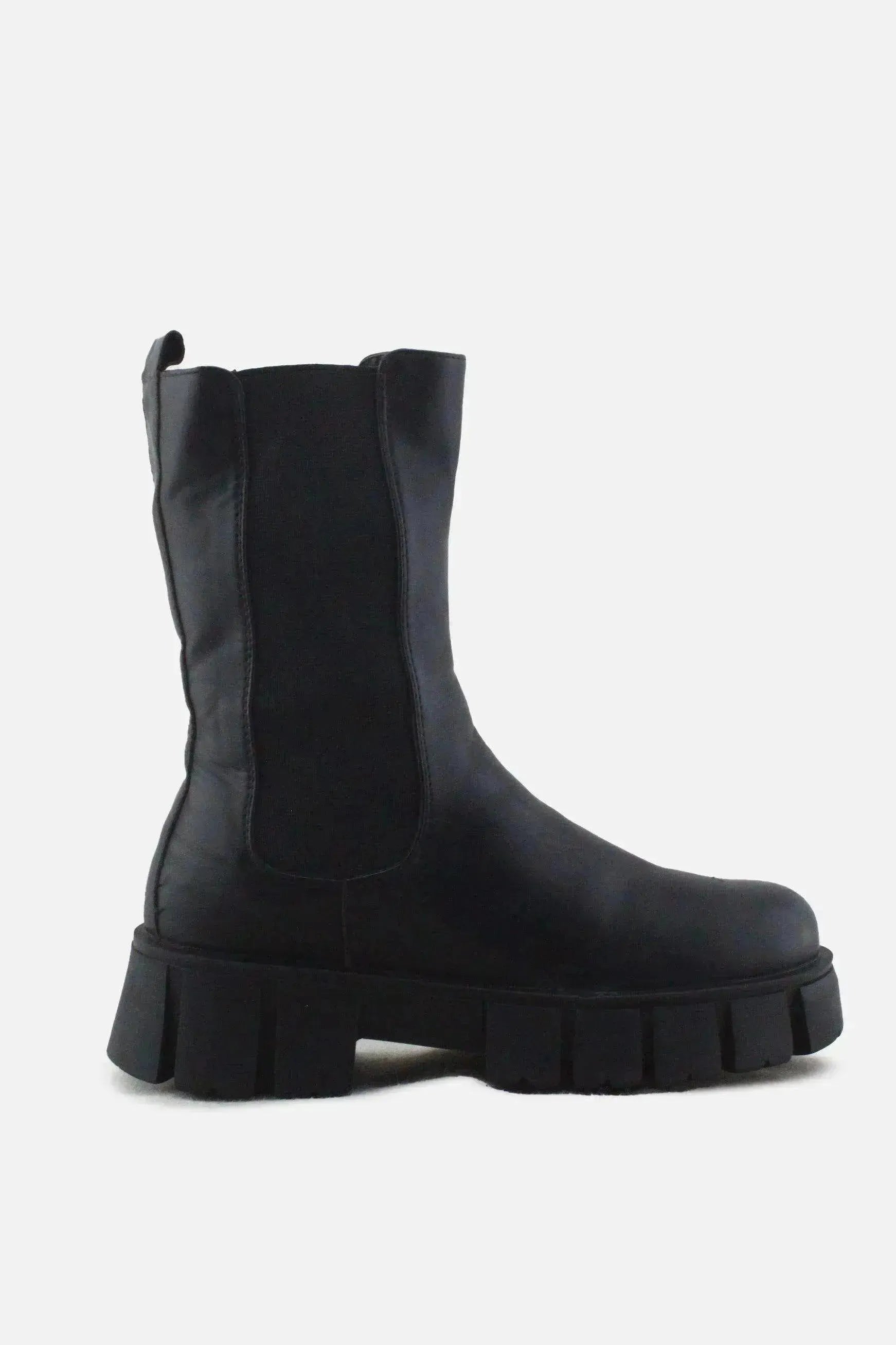 European Brand Stretchable Combat Ankle Boots | 100% Authetic Leather - sundaybazar