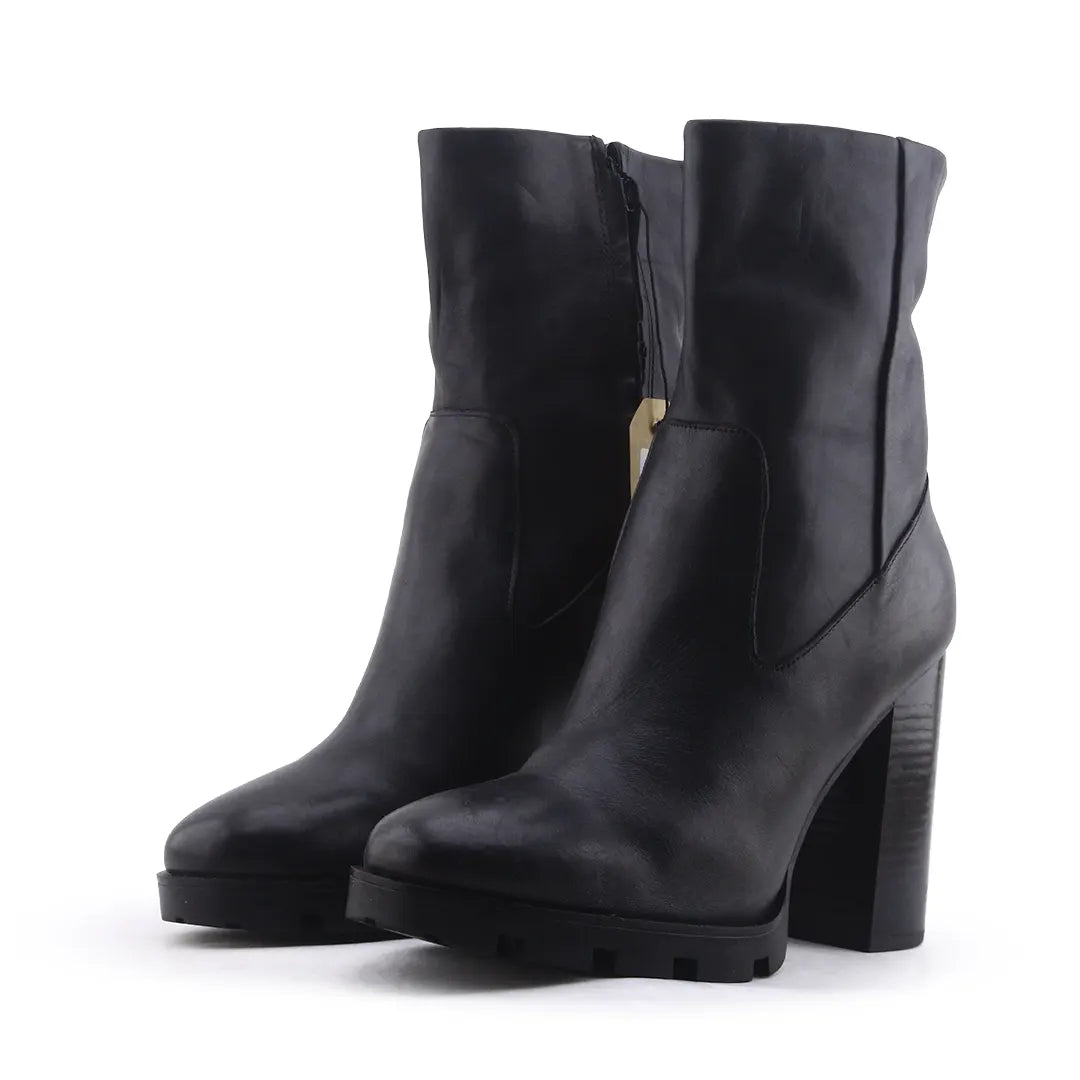 Zara Zipper Ankle Boot | 100% Authentic Leather