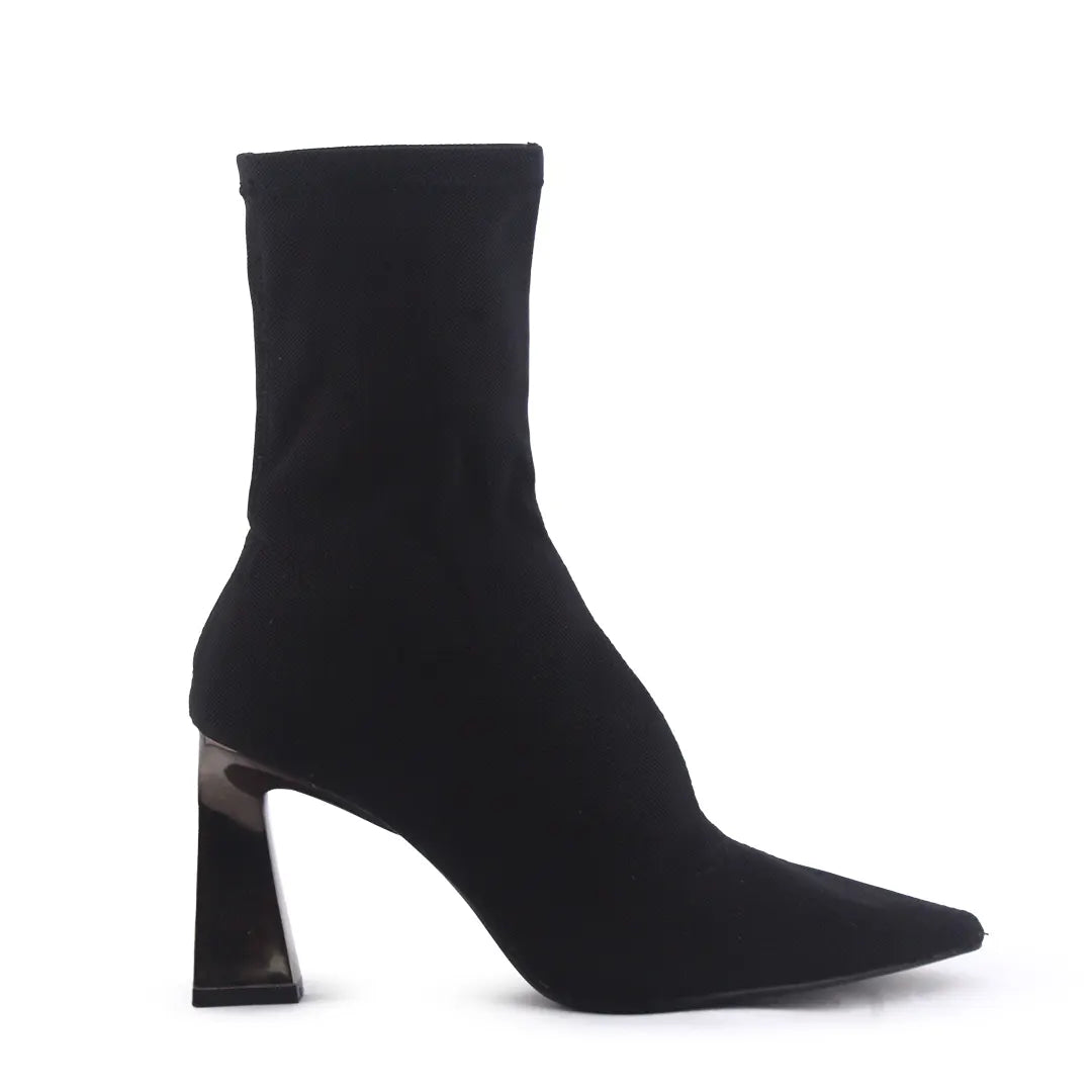 Bershka Sock Ankle Boot