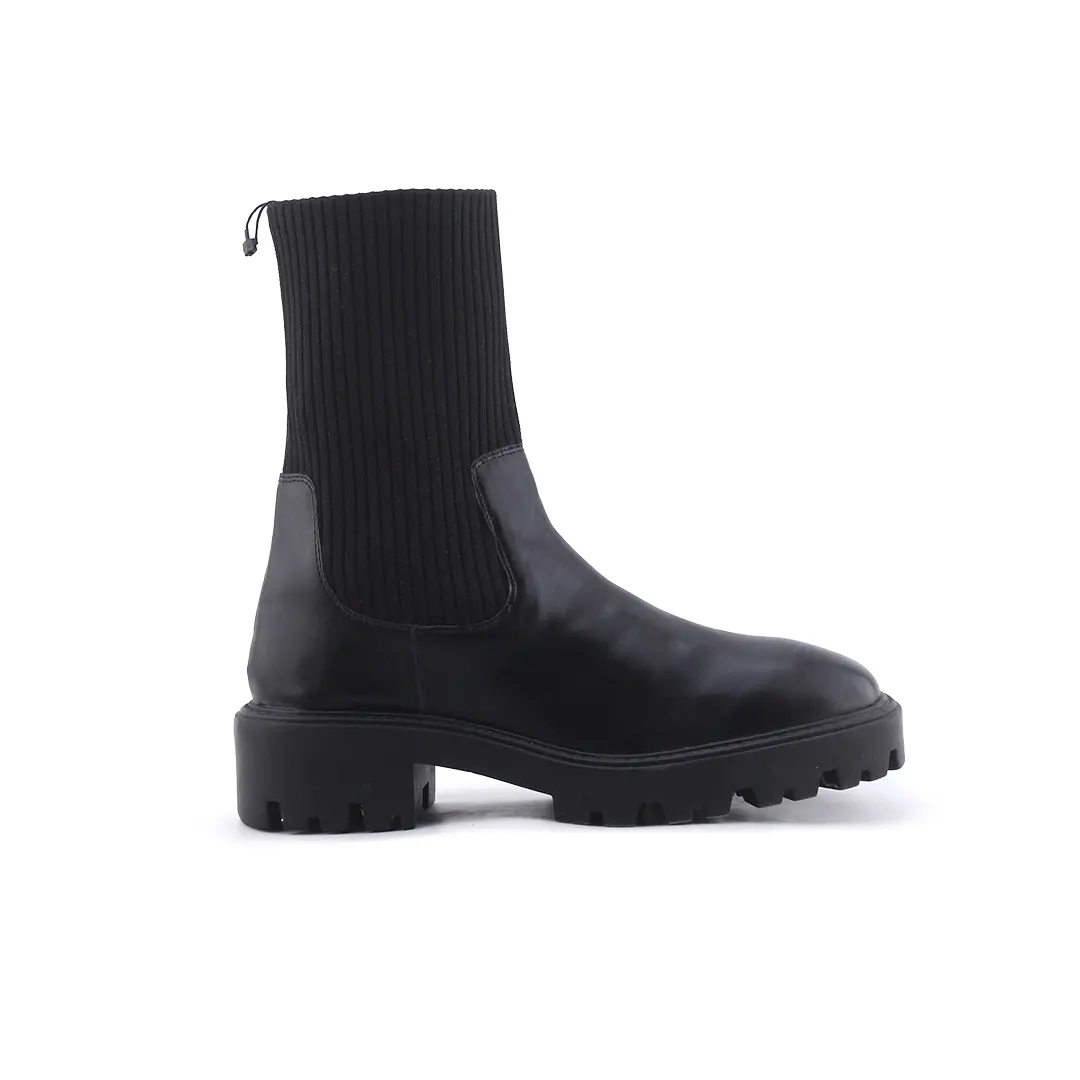 Lefties Stretchable Ankle Boot | 100% Authentic Leather