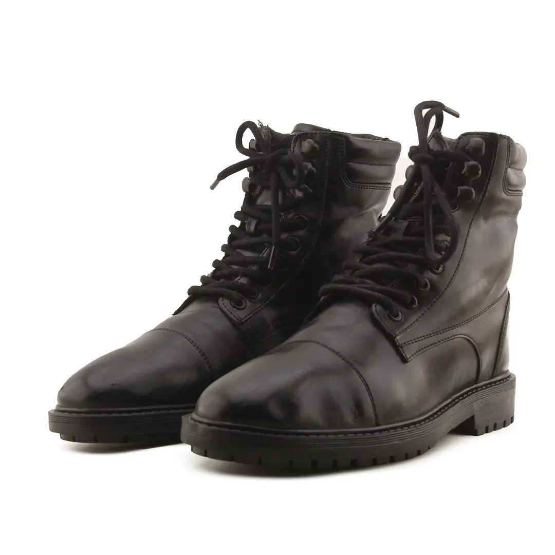 Lefties Lace Up Ankle Boot | 100% Authentic Leather