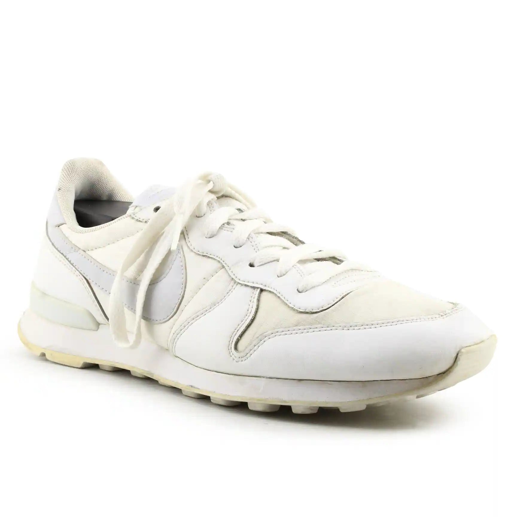 Nike Weiss Leder