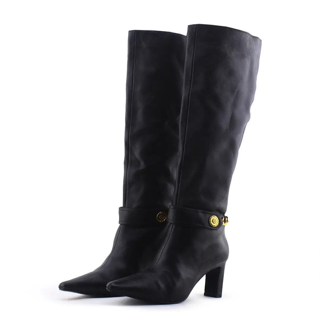 Mango Knee High Boot | 100% Authentic Leather
