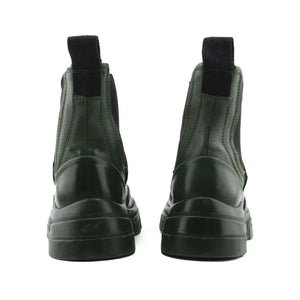 Zara Stretchable Combat Boots | 100% Authentic Leather - sundaybazar