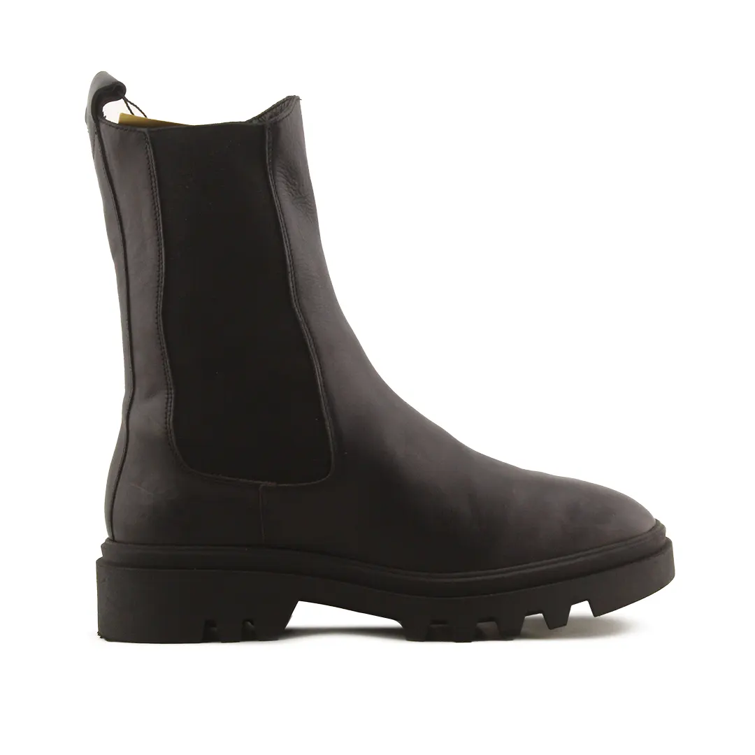 Massimo Dutti Stretchable Ankle Boot | 100% Authentic Leather