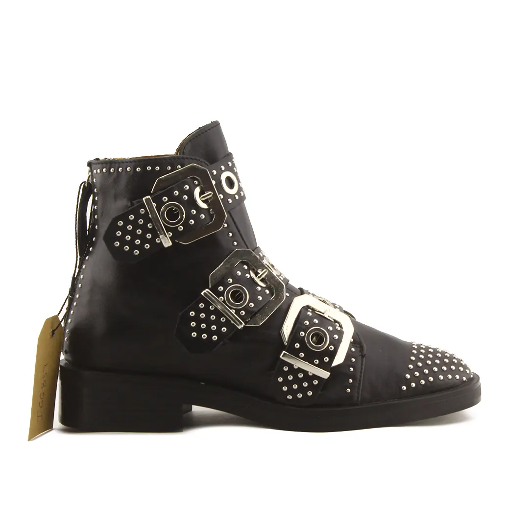 Zara Buckle Strap Ankle Boot | 100% Authentic Leather