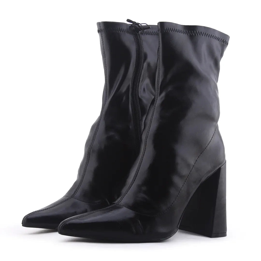Zara Zipper Ankle Boot | 100% Authentic Leather