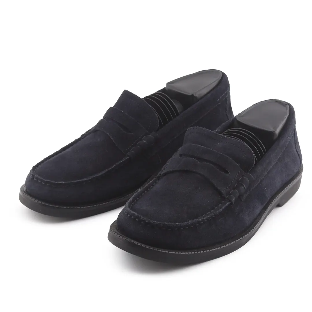 Zara Suede Penny Strap Laofer