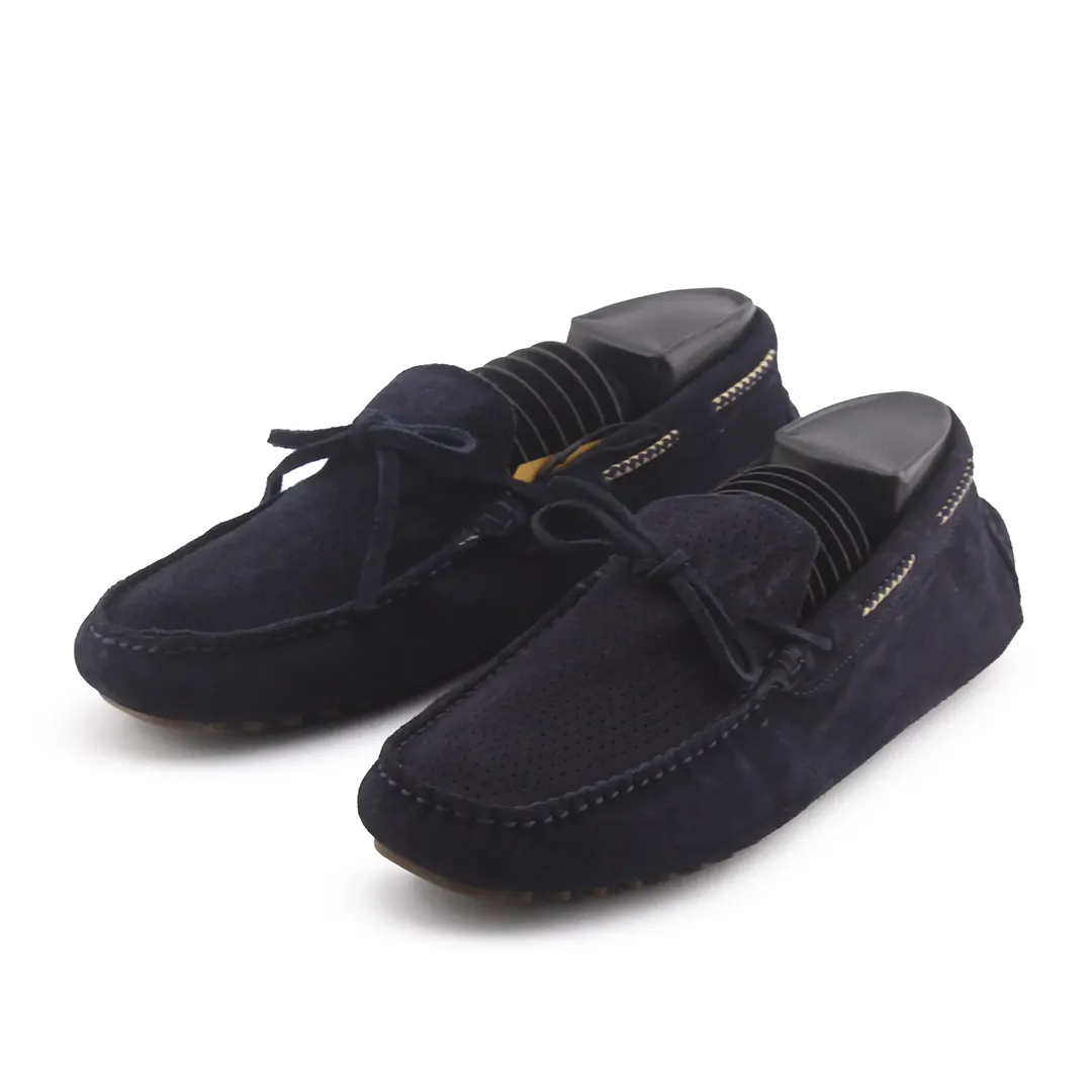 Zara Suede Dockside Loaferss