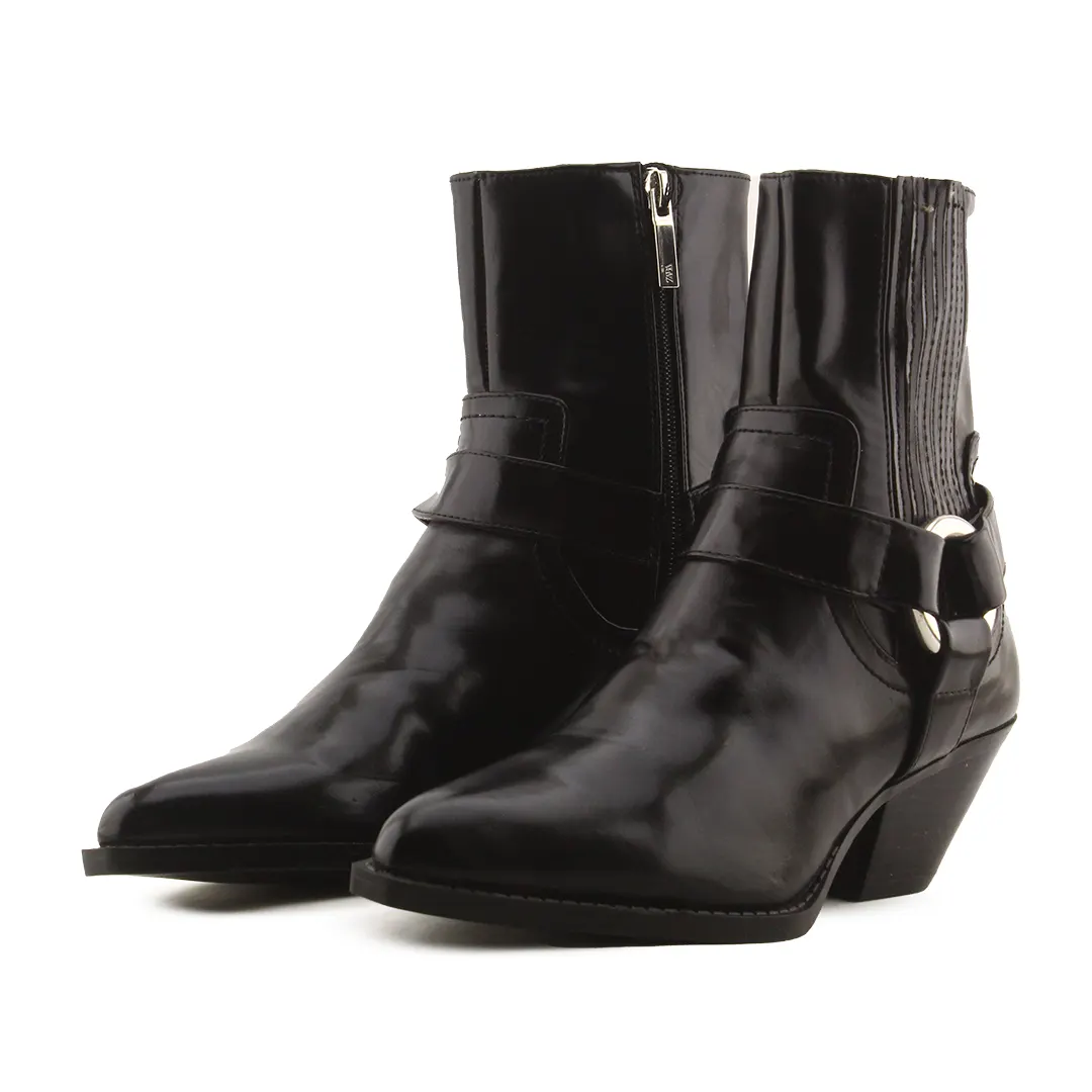 Zara Zipper Ankle Boot | 100% Authentic Leather