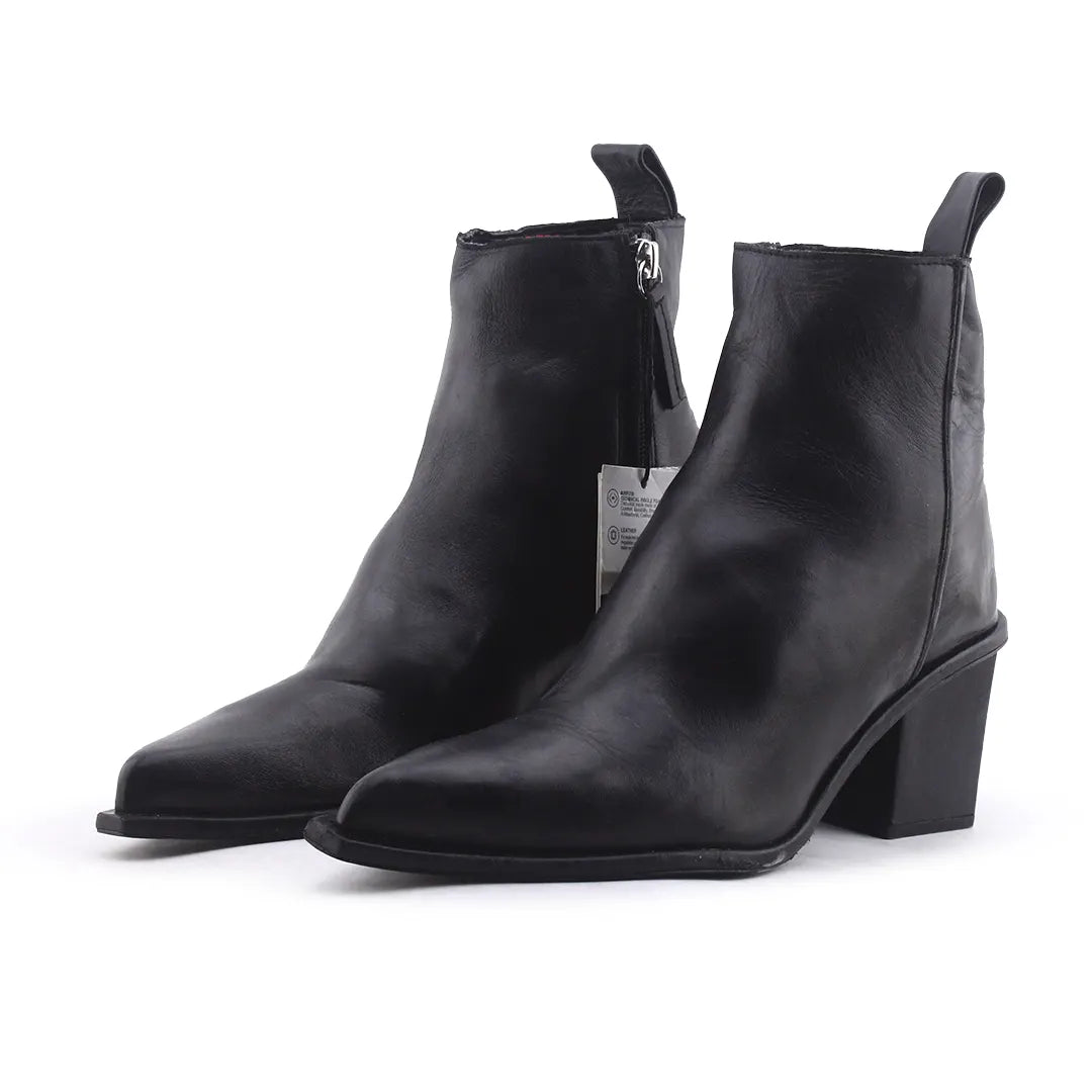 Zara ZipperAnkle Boot | 100% Authentic Leather