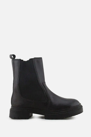 Zara Zipper Stretchable Ankle Boots | 100% Authentic Leather - sundaybazar