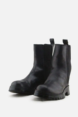Zara Stretchable Ankle Boots | 100% Authentic Leather - sundaybazar