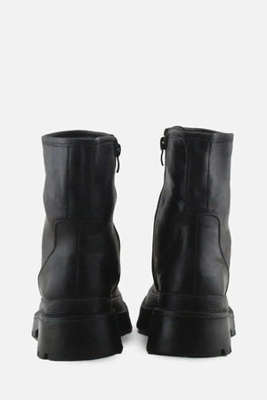 European Brand Zipper Ankle Boots | 100% Authentic Leather - sundaybazar