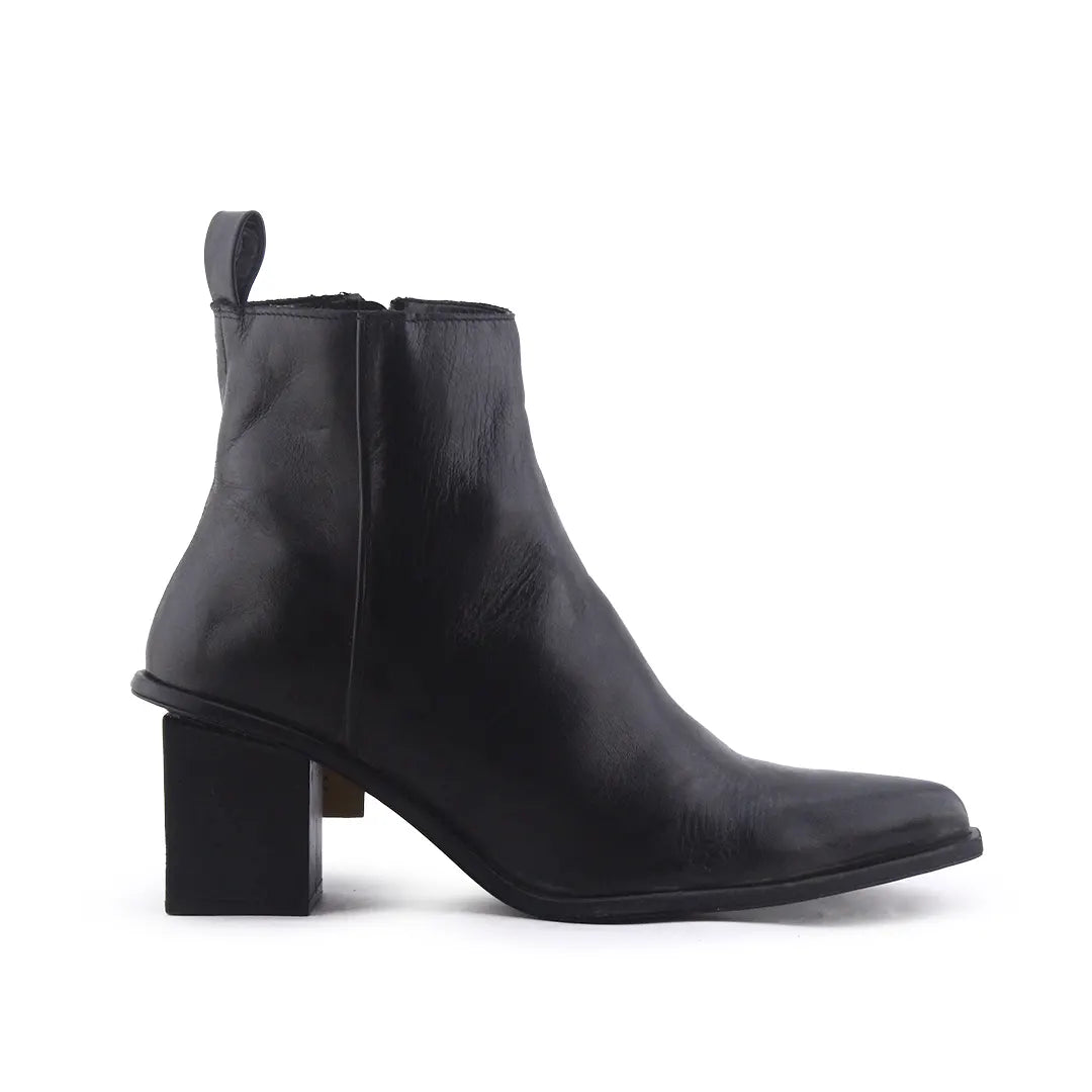 Zara ZipperAnkle Boot | 100% Authentic Leather