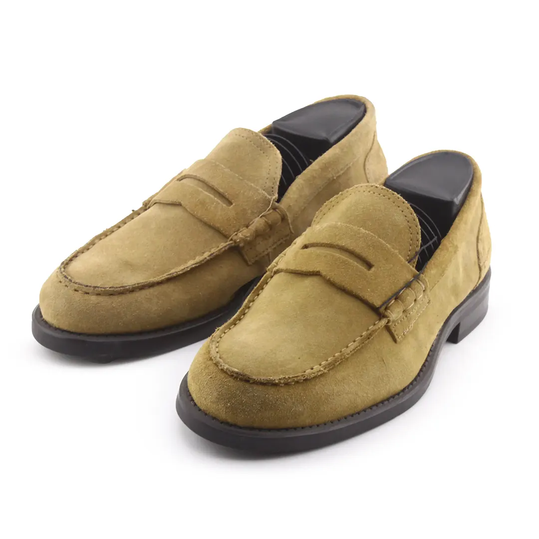 Zara Suede Penny Strap Laofer