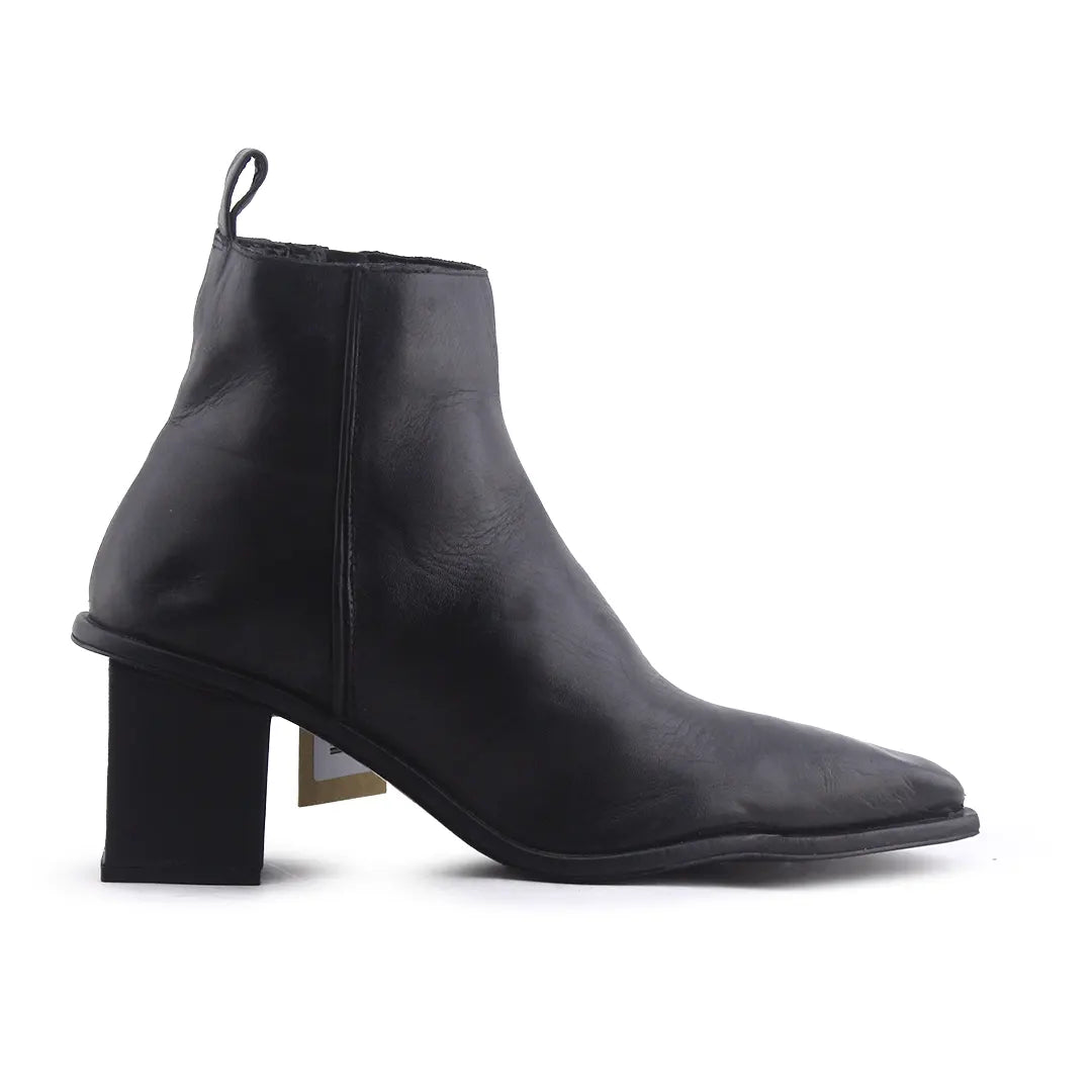 Zara Zipper Ankle Boot | 100% Authentic Leather