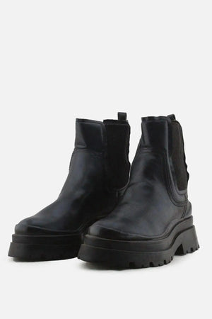 Stradivarius Stretchable Ankle Boots | 100% Authentic Leather - sundaybazar