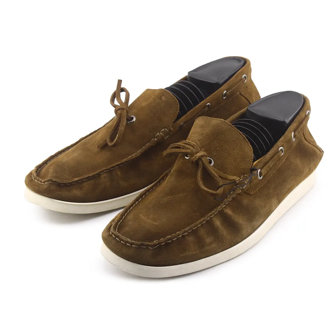 Massimo Dutti Suede Dockside Loaferss