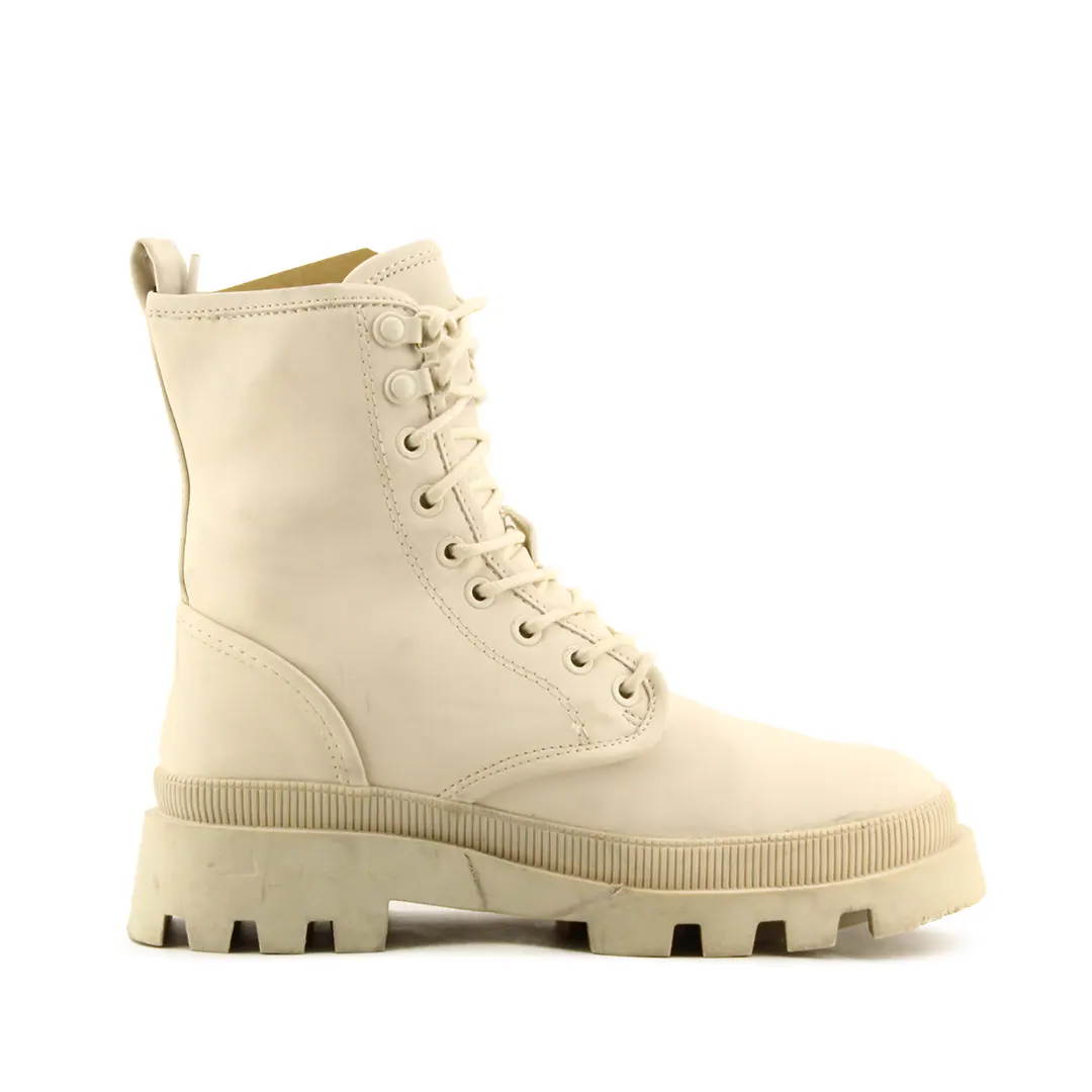 Pull & Bear Lace Up Ankle Boots | 100% Authentic Leather