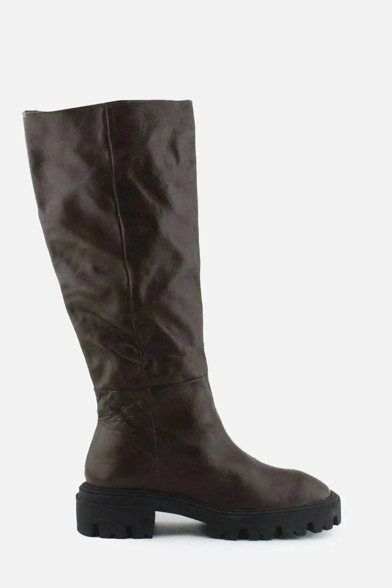 Zara Knee High Boots | 100% Authentic Leather - sundaybazar