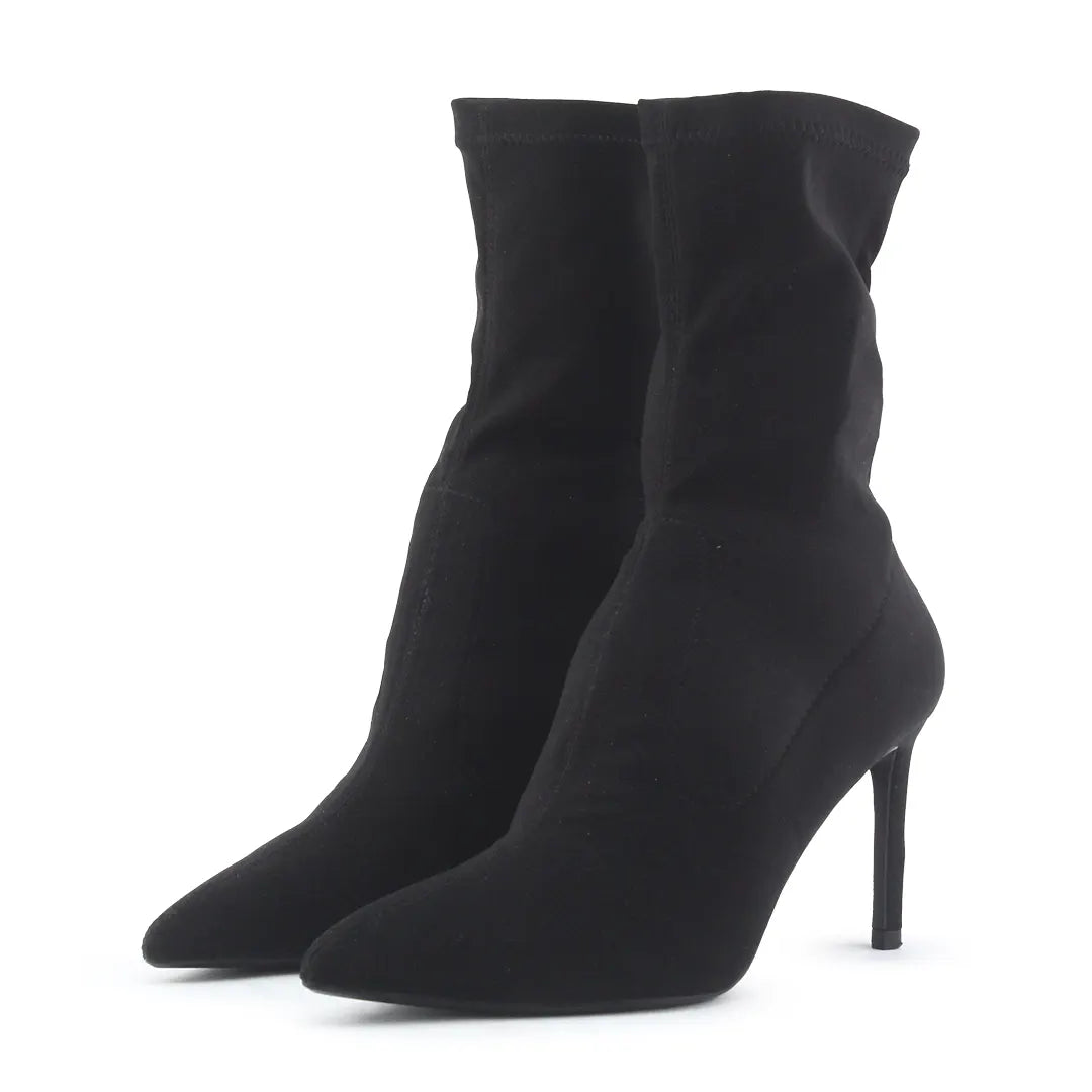 Bershka Textile Ankle Boot