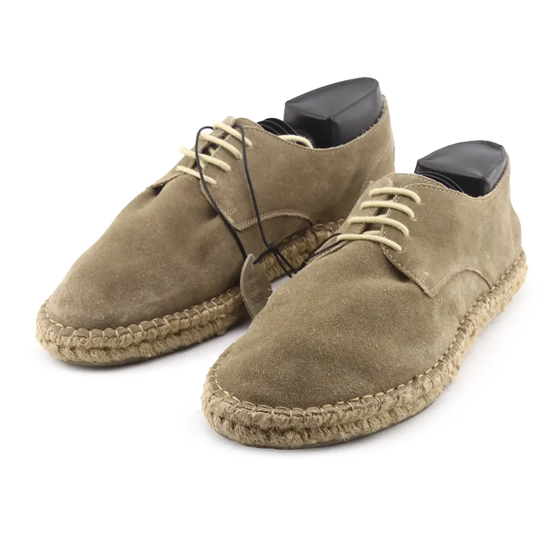Lefties Laces Suede Espadrilles