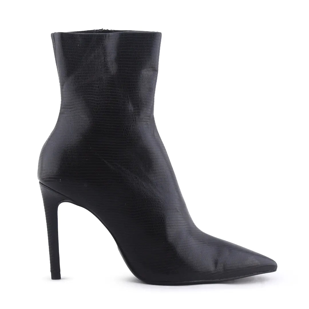 Zara Zipper Ankle Boot | 100% Authentic Leather