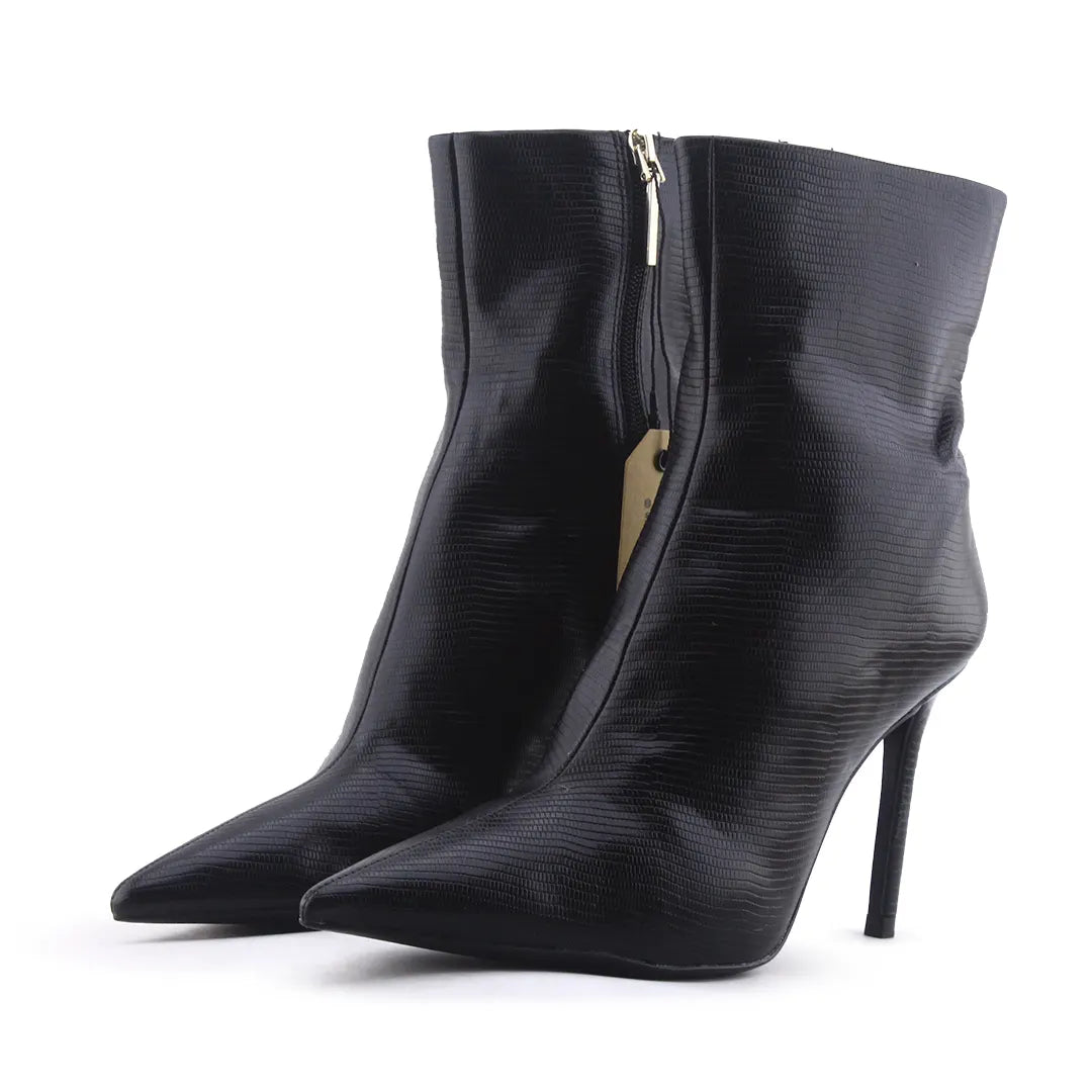 Zara Zipper Ankle Boot | 100% Authentic Leather