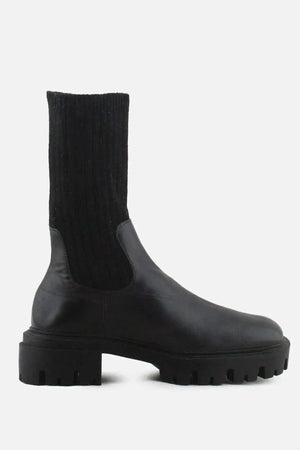 Zara Stretchable Ankle Boots | 100% Authentic Leather - sundaybazar