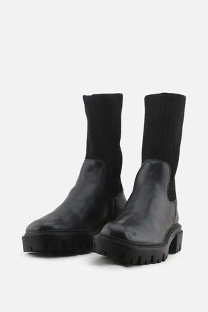 Zara Stretchable Ankle Boots | 100% Authentic Leather - sundaybazar