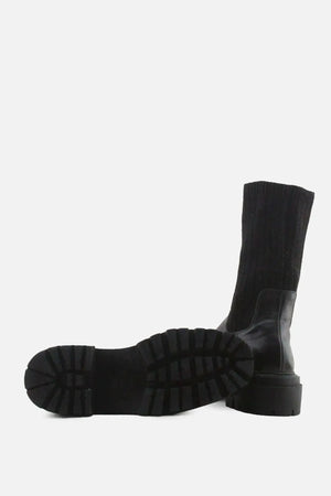 Zara Stretchable Ankle Boots | 100% Authentic Leather - sundaybazar