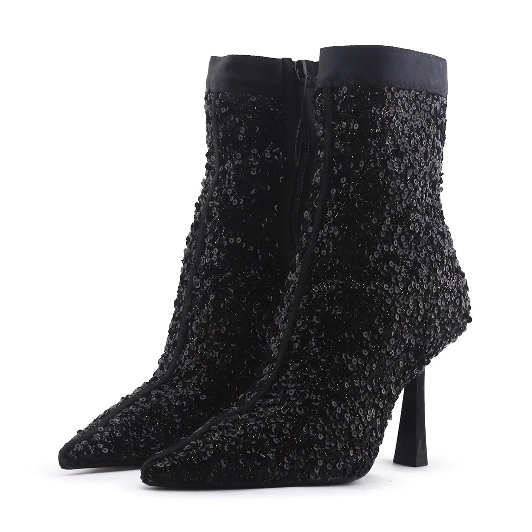Zara Zipper Ankle Boot