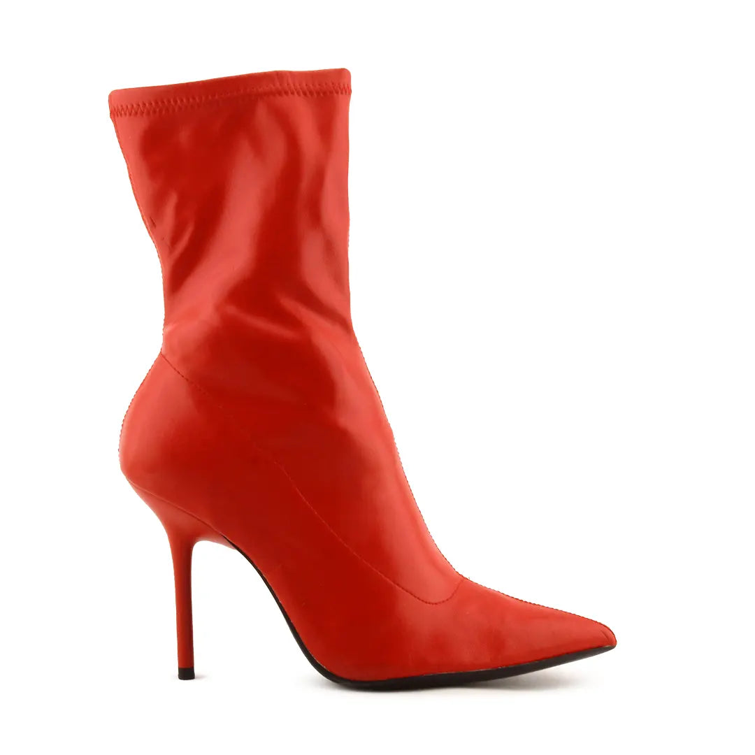 Bershka Zipper Ankle Boots | 100% Authentic Leather