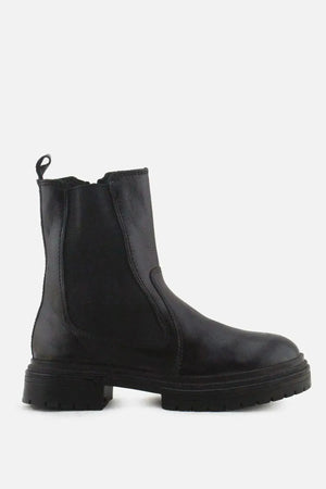Zara Zipper Stretchable Ankle Boots | 100% Authentic Leather - sundaybazar