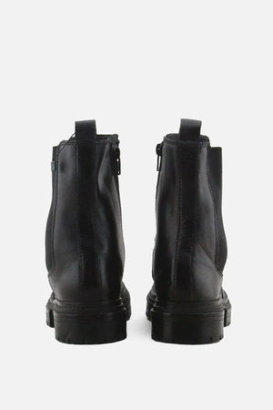 Zara Zipper Stretchable Ankle Boots | 100% Authentic Leather - sundaybazar