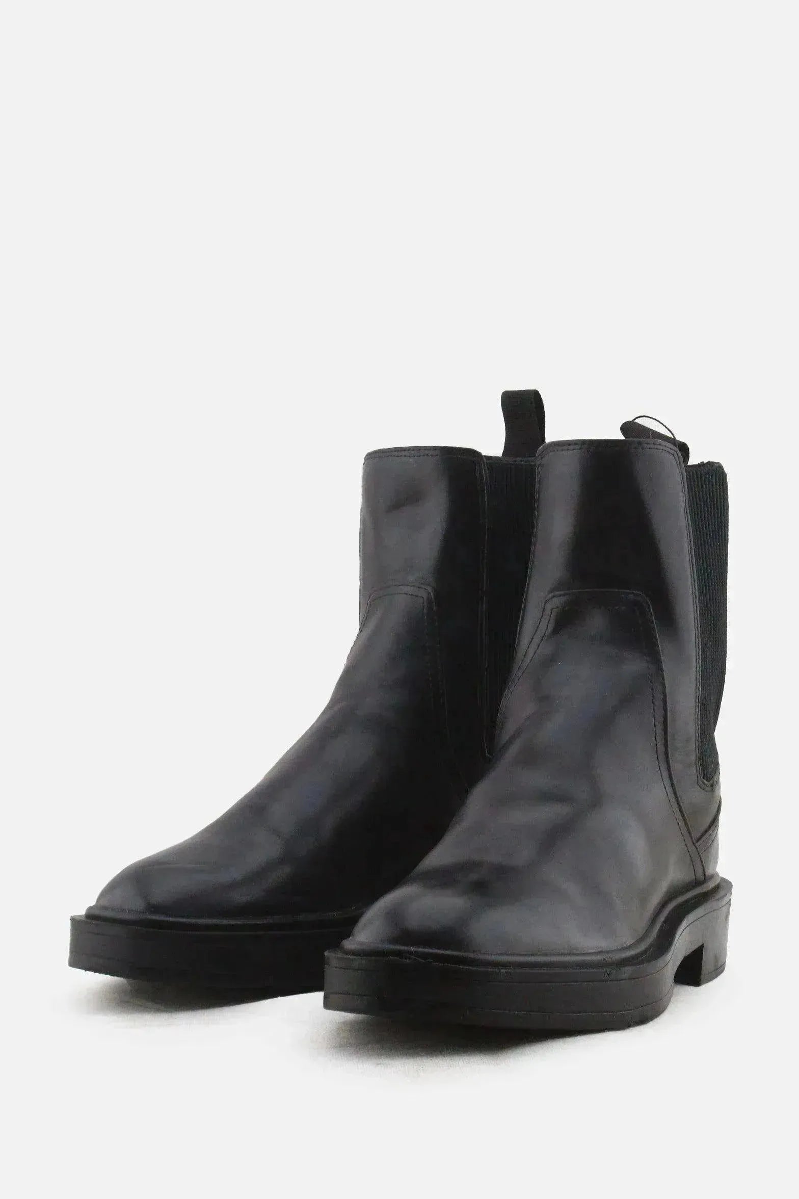 Zara Stretchable Ankle Boots | 100% Authentic Leather - sundaybazar