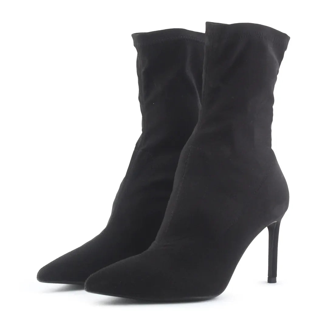 Bershka Textile Ankle Boot