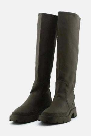 Zara Knee High Boots | 100% Authentic Leather - sundaybazar