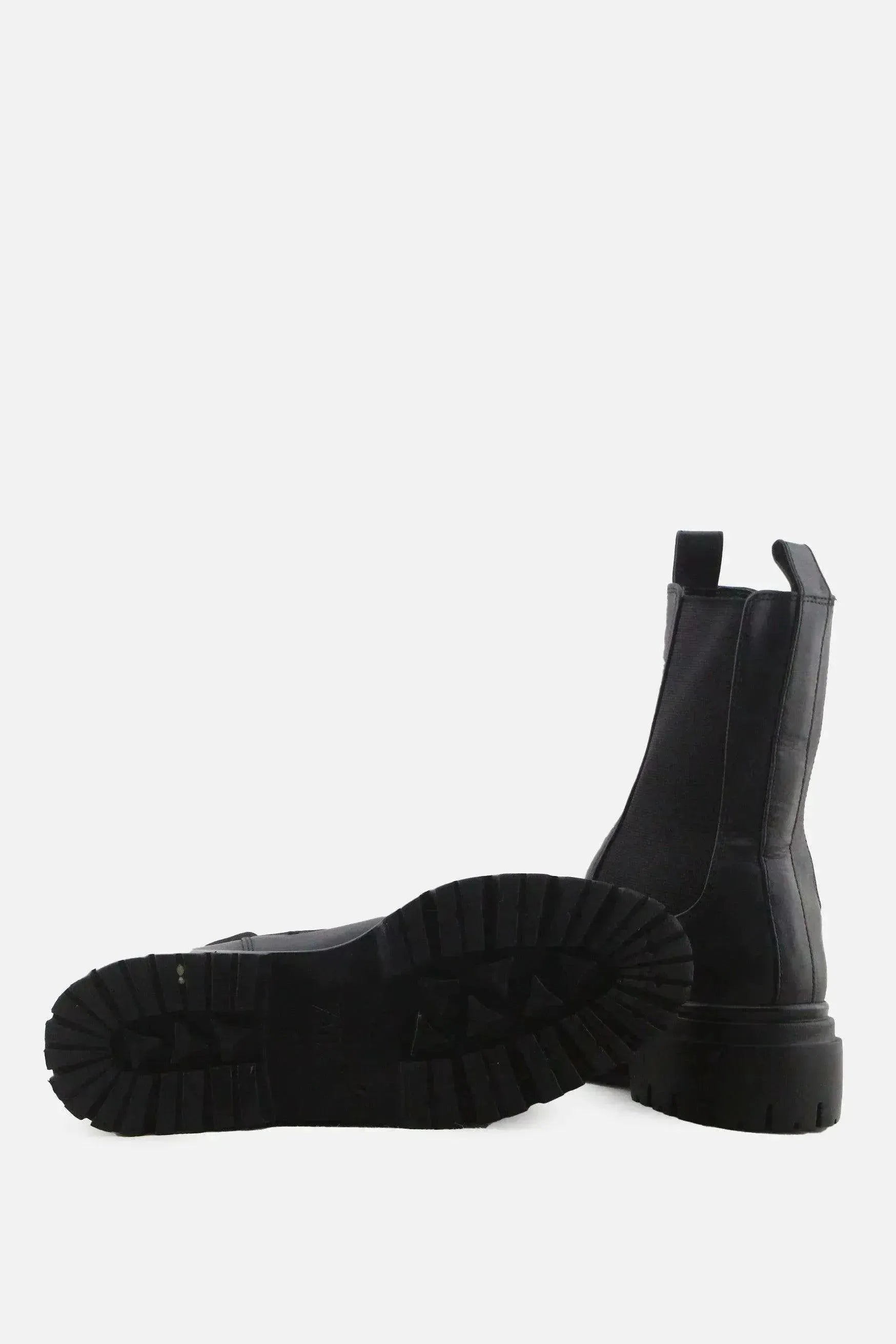 Zara Stretchable Ankle Boots | 100% Authentic Leather - sundaybazar