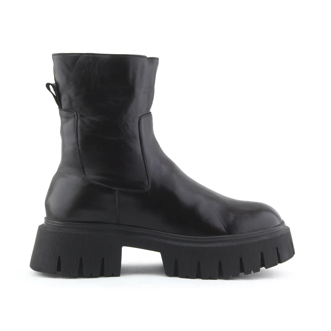 Zara Zipper Ankle Boot | 100% Authentic Leather