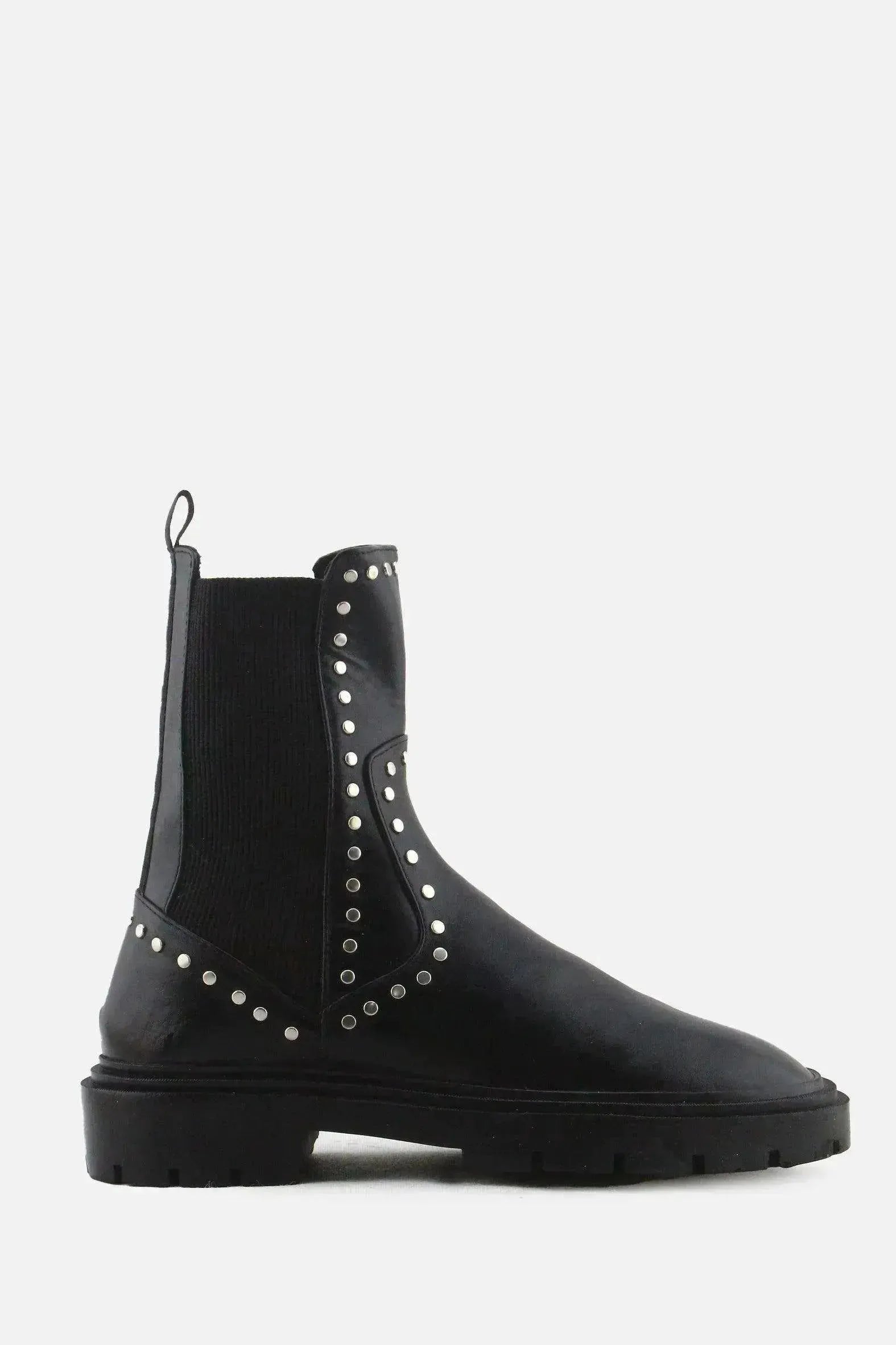 Zara Stretchable Ankle Boots | 100% Authentic Leather - sundaybazar