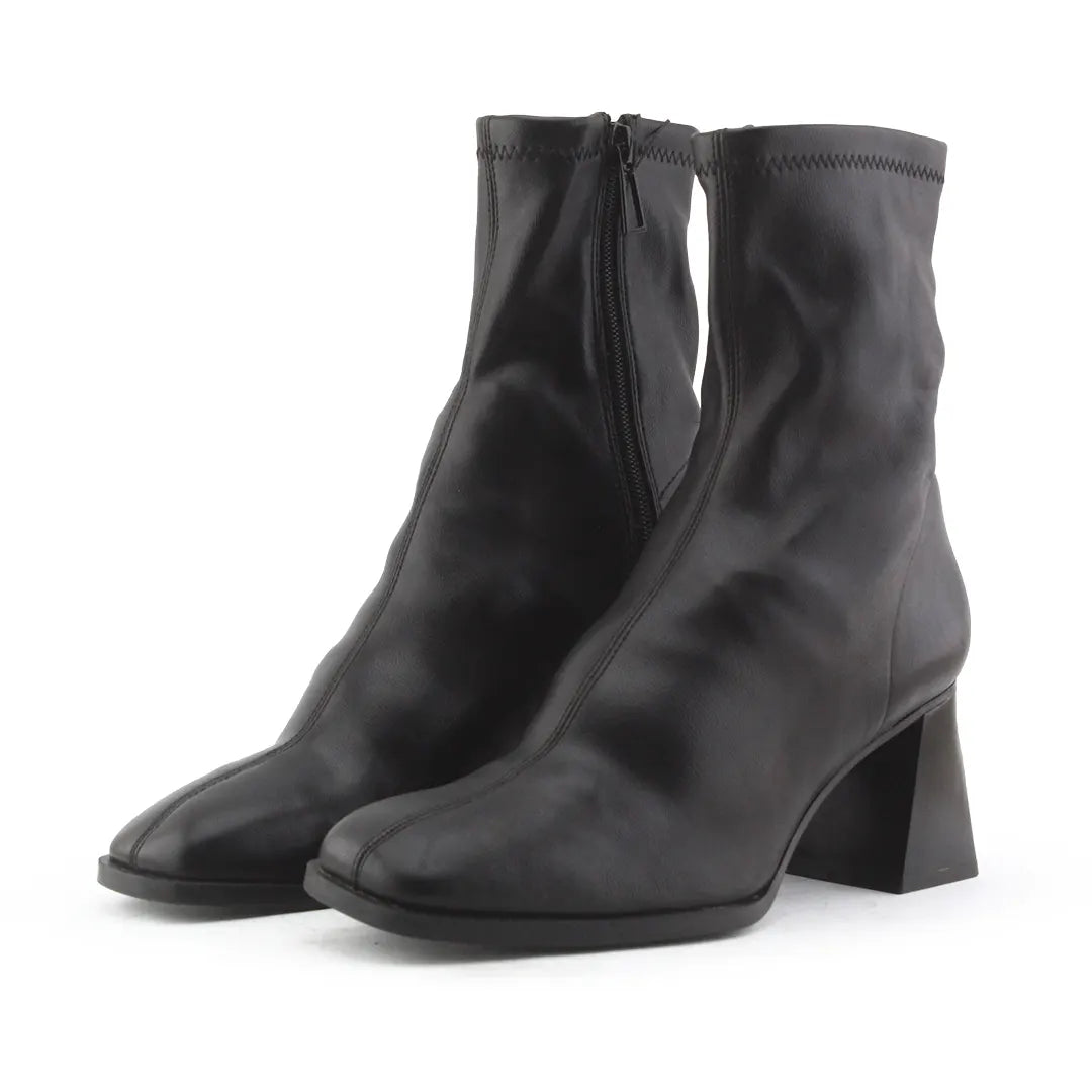 Stradivarius Zipper Ankle Boot | 100% Authentic Leather