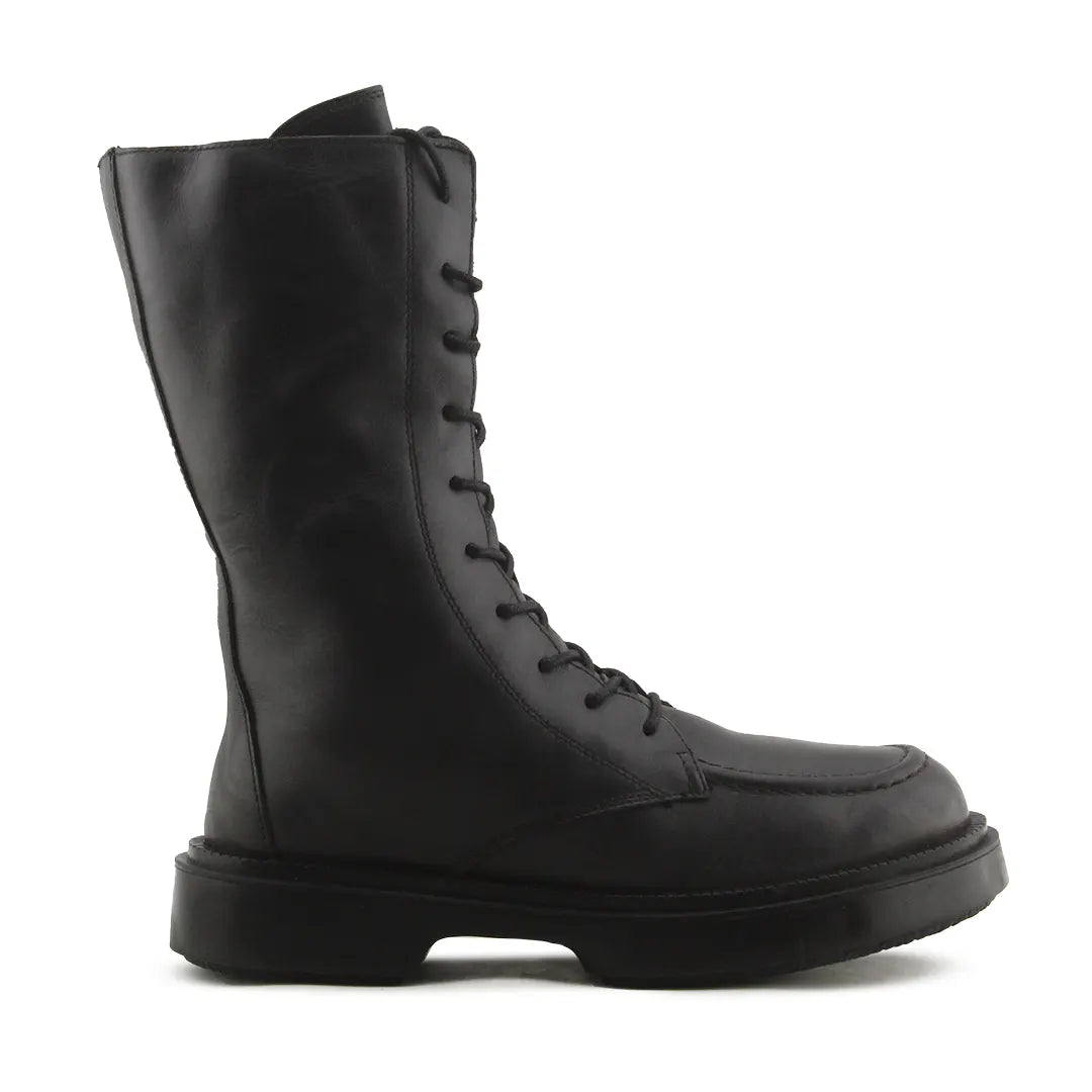 Zara Zipper Lace Up Ankle Boot | 100% Authentic Leather