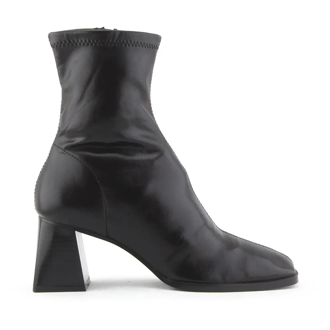 Stradivarius Zipper Ankle Boot | 100% Authentic Leather