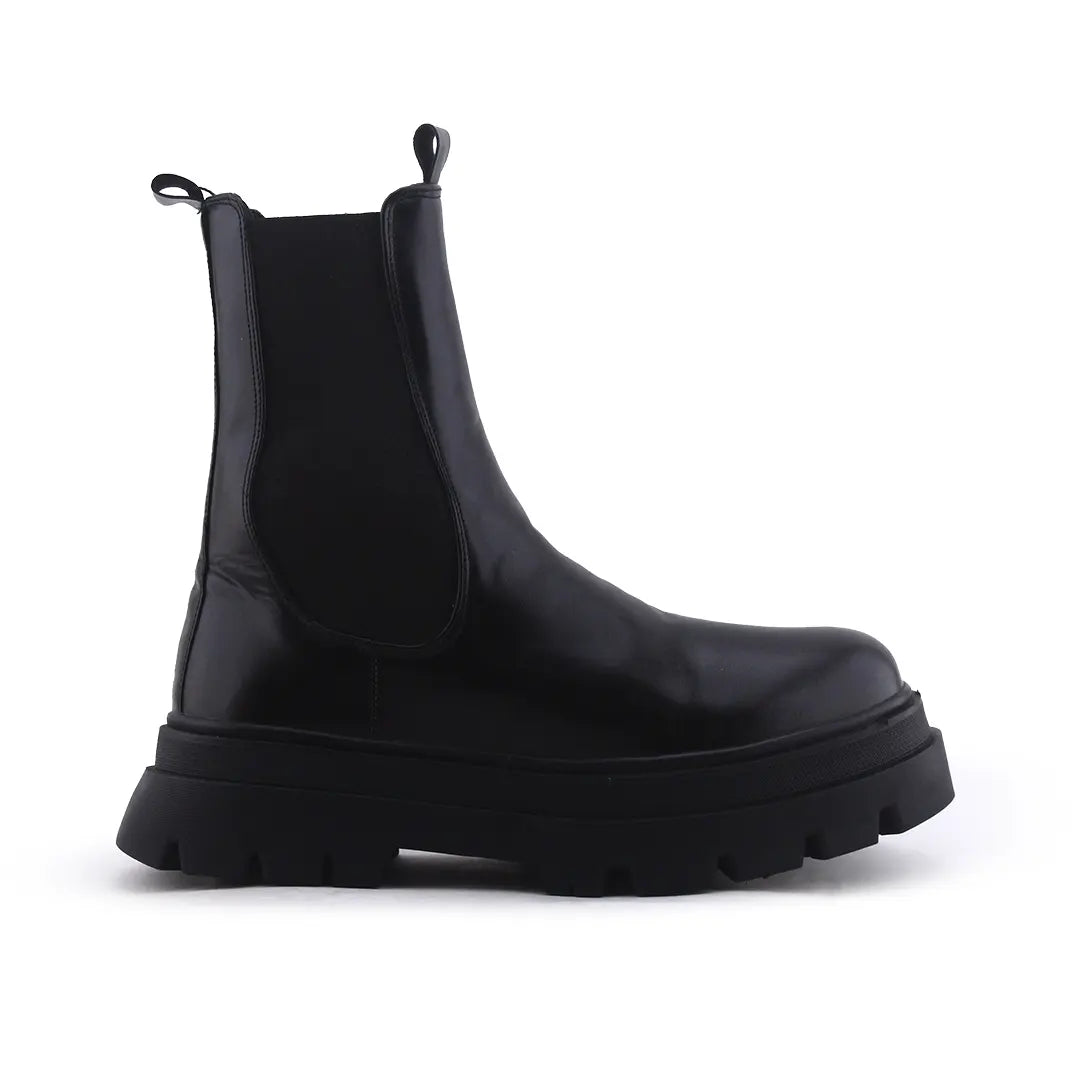 Bershka Stretchable Ankle Boot | 100% Authentic Leather