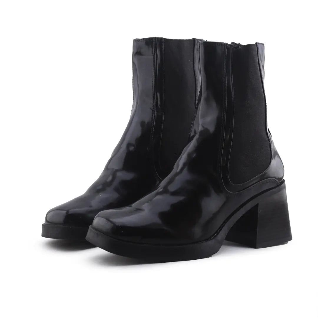 Bershka Stretchable Ankle Boot | 100% Authentic Leather