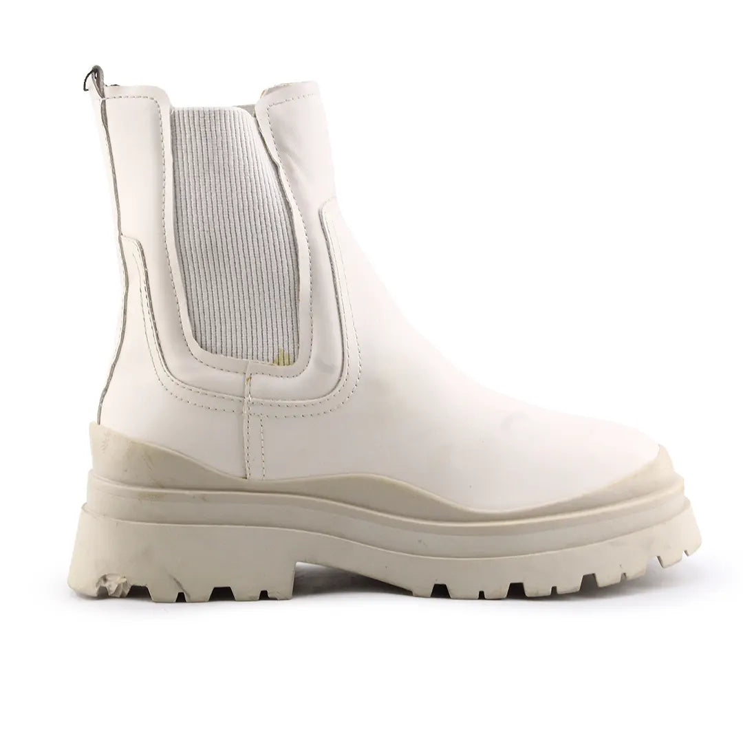 Stradivarius Stretchable Ankle Boot | 100% Authentic Leather