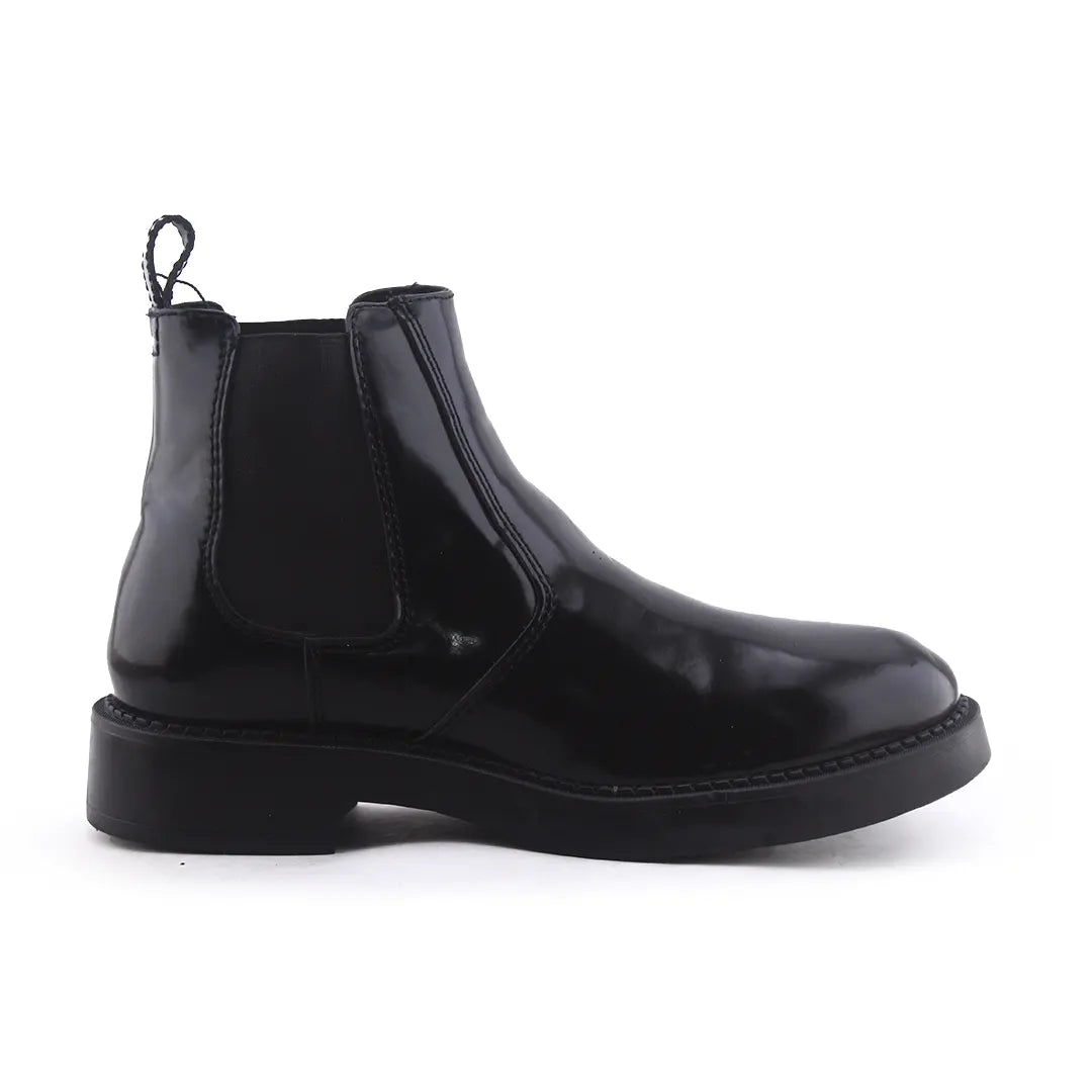 Zara Stretchable Patent Ankle Boot