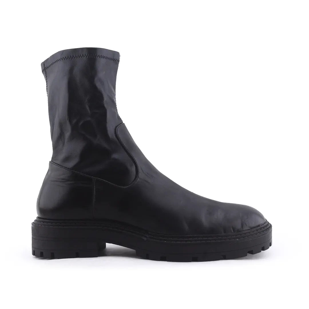 Zara Zipper Ankle Boot | 100% Authentic Leather